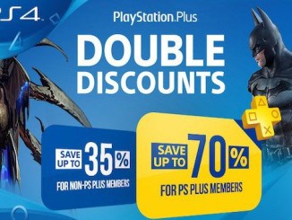 Doubles Réductions PS Plus sont de retour sur PlayStation Store