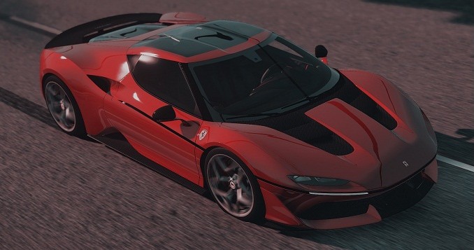 Ferrari J50 2017 gta 5 mod PC