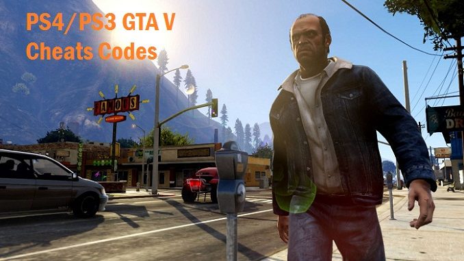 GTA 5 Cheat Codes PS4 / PS3 - Complete list