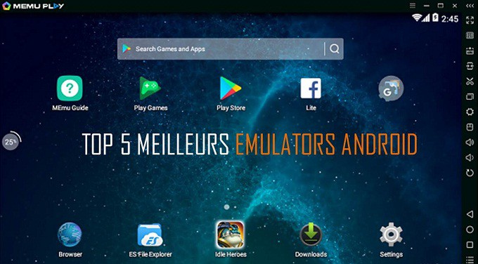 top 5 android emulator for pc 2018