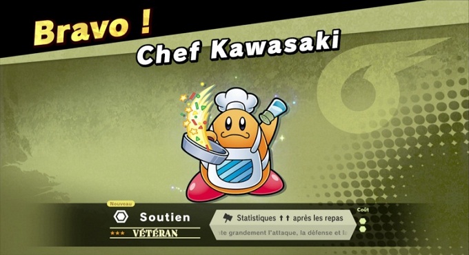 Chef Kawasaki - Super Smash Bros Ultimate World of Light 3 et 4 étoile