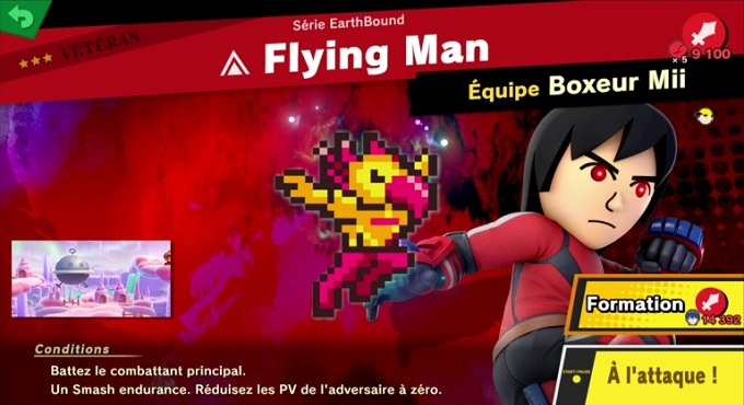 Flying Man - Guide combats Super Smash Bros Ultimate World of Light