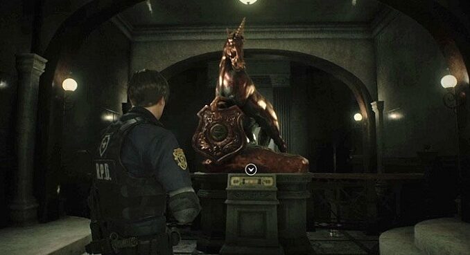 Unicorn Statue puzzle Guide Resident Evil2 2019 Comment résoudre le puzzle statue la Licorne Leon