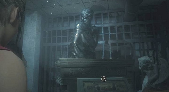 Resident evil 2 solution complète troisième médaillon Lady statue Dame