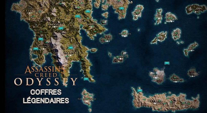 coffres légendaires ac odyssey assassins creed odyssey 2018