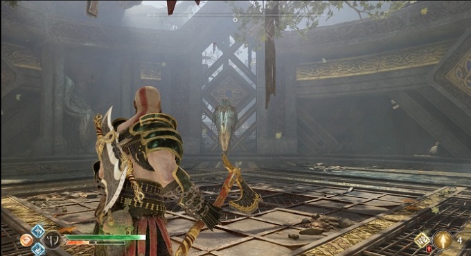 Guide combats Valkyrie Rota God of War 4