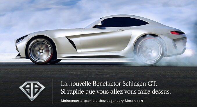 nouvelle Benefactor Schlagen GT rapide disponible sur GTA Online