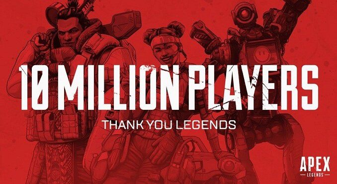 Apex Legends 10 millions de joueurs en 3 jours