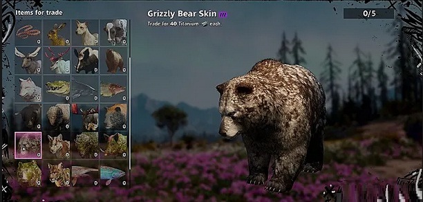 Guide Far Cry New Dawn Animaux Emplacement Ours Grizzly Bear