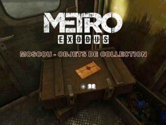 Metro Exodus Collectibles Objets de collection Moscou Guide