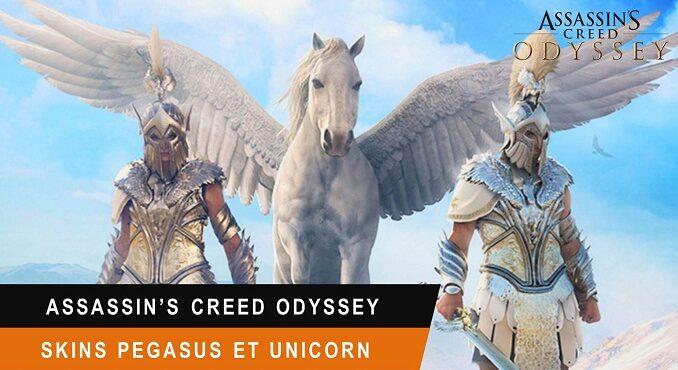 Obtenir Skin Pegasus et Unicorn Phobos Assassins Creed Odyssey