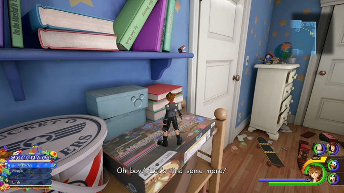 Toy Box Coffre à jouets Lucky emblème #1 Eplacement Kingdom Hearts III Guide KH3 PS4 Xbox One