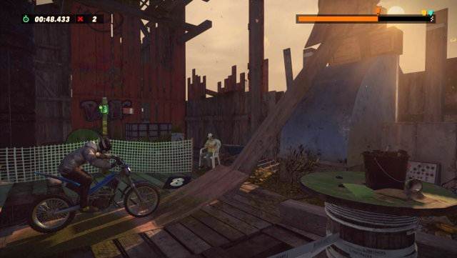 Trials Rising objets de collection écureuil Lumbering On guide