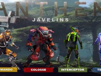 Guide Javelins Anthem (2019) Commando interceptor tempete colossus