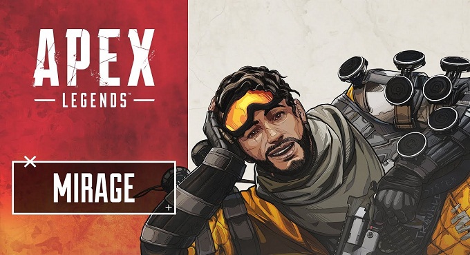 Guide des 8 légendes de Apex Legends Mirage char Personnage
