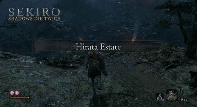 comment débloquer Hirata Estates Sekiro Shadows Die Twice