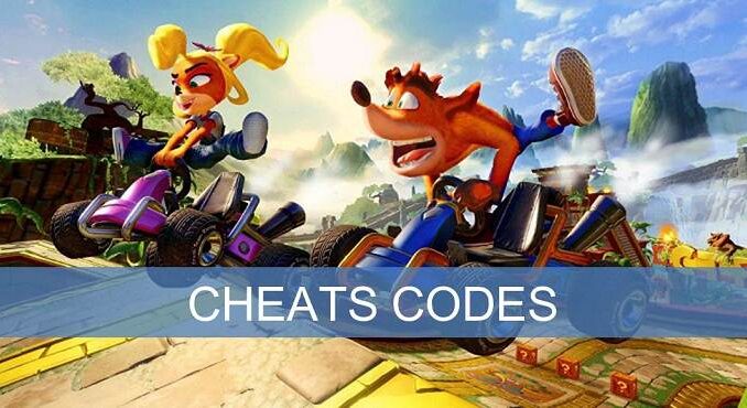 Cheats codes Crash Team Racing Nitro-Fueled sur Nintendo Switch, Xbox One et PS4 codes triches