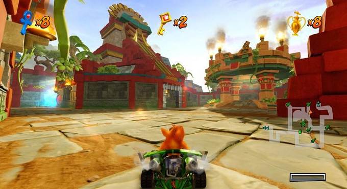 Wiki guide Crash Team Racing Nitro Fueled Temple Ruins - tracks