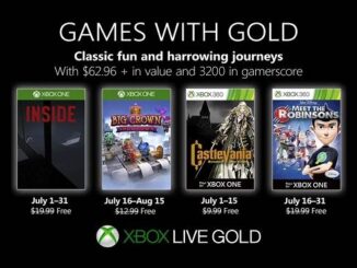 Jeux Gratuits Xbox Games with Gold juillet 2019 annoncés