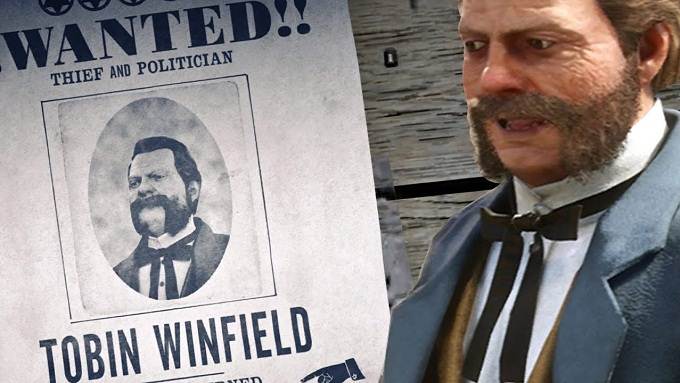 Tobin Winfield Criminel recherché légendaire  dans Red Dead