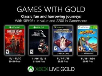 Jeux Xbox One gratuits Novembre 2019 Games With Gold