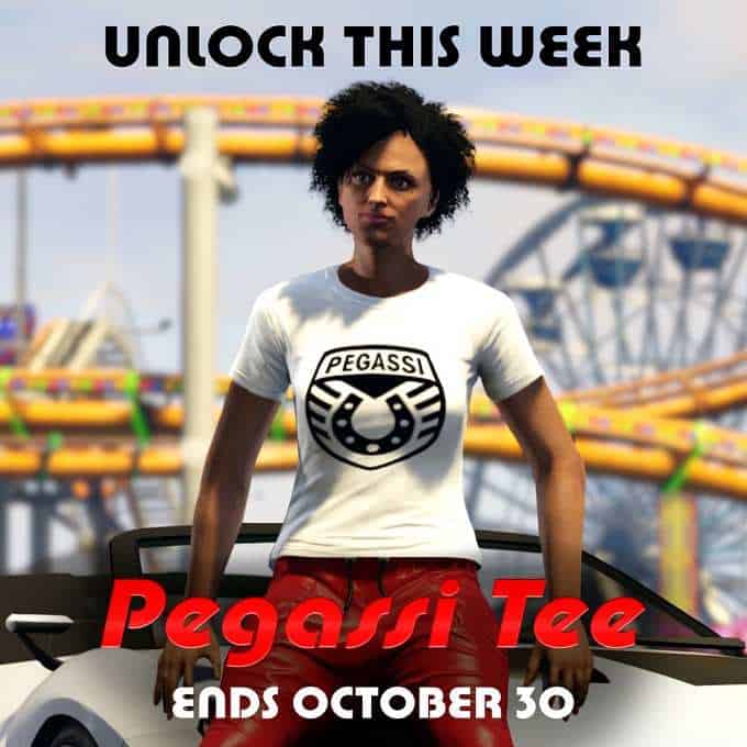 débloquer le t-shirt Pegassi dans GTA V Online
