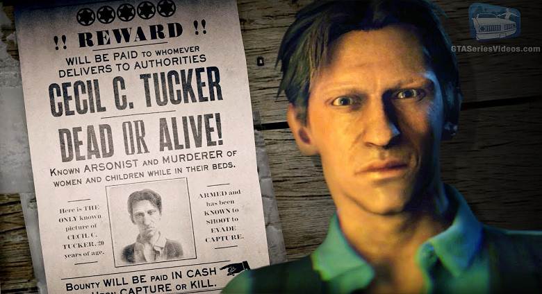Cecil C. Tucker dans Red Dead Online RDRII Criminel légendaire recherché
