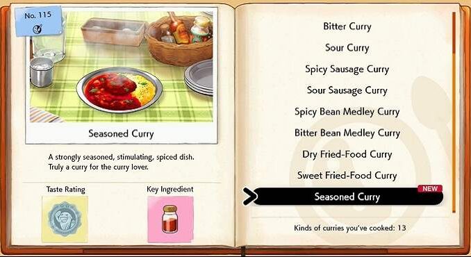 Wiki Guide Curry Dex Pokemon Epée et Bouclier Ingrédients et Recettes de Curry