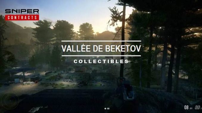 Solution complète Collectibles de la vallée de Beketov dans Sniper Ghost Warrior Contracts