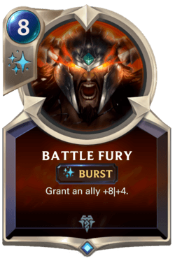 Guide Champion LoR Battle Fury