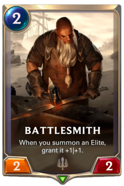 cartes LoR Région Demacia - Battle Smith