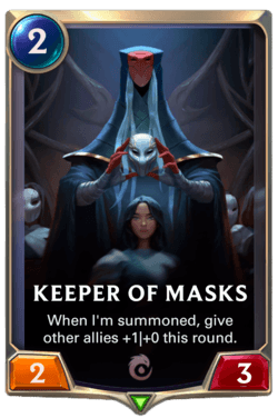 Wiki Guide Champions Legends of Runeterra Ionia Keeper of masks