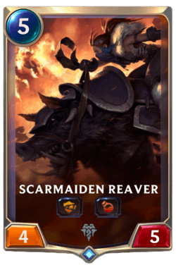 Guide Champion LoR Scarmaiden Reaver