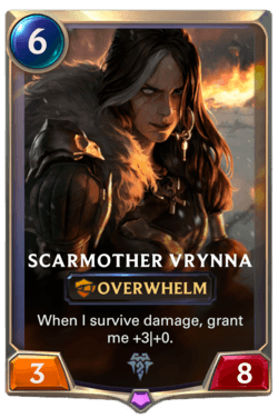 Guide Champion LoR Scarmother Vrynna