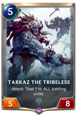 Guide Champion LoR Freljord Tarkaz the tribeless
