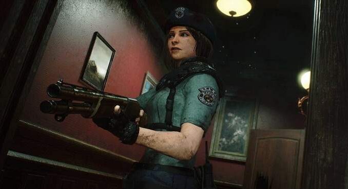 Télécharger modèle 3D haute qualité de Jill Valentine dans Resident Evil 2 Remake