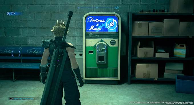 Guide FF7 Remake Chapitre 5 Disque musical 28 Stamp