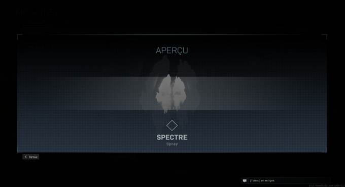 CoD Warzone saison 4 - Spray Spectre - Mission Expert en armes en Battle Royale