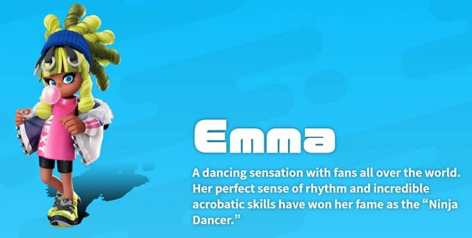 Emma Ninjala characters Guide - Nintendo Switch