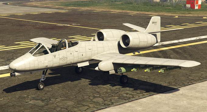 GTA Online B-11 Strikeforce avion à réaction GTA 5 / GTA 6