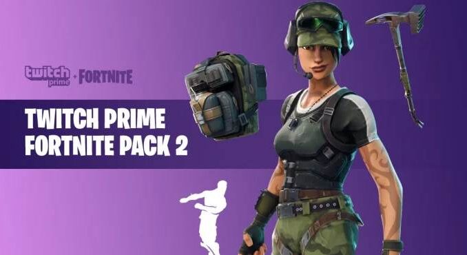 Fortnite Twitch Prime Pack 2 - Comment associer Twitch Prime et Fortnite