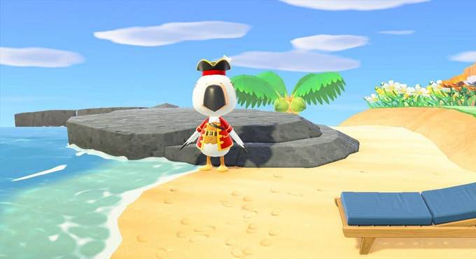 Animal Crossing New Horizons Objets Pirate