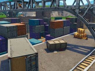 Défi Fortnite détruire 7 conteneurs d'expédition à Dirty Docks