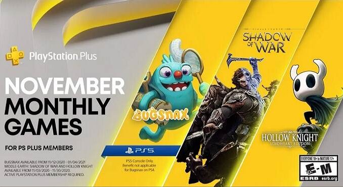PS5 PlayStation Plus Collection Novembre 2020