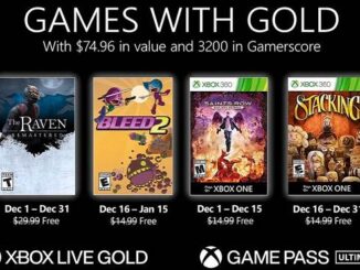 Xbox Games With Gold - Jeux Gratuits Décembre 2020