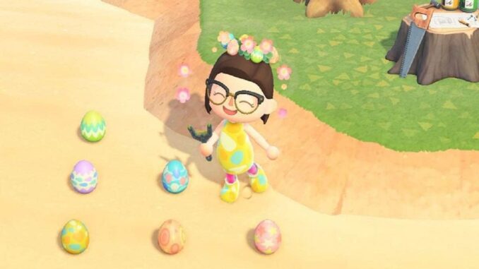 Comment trouver des œufs de lapin dans Animal Crossing's Bunny Day 2021