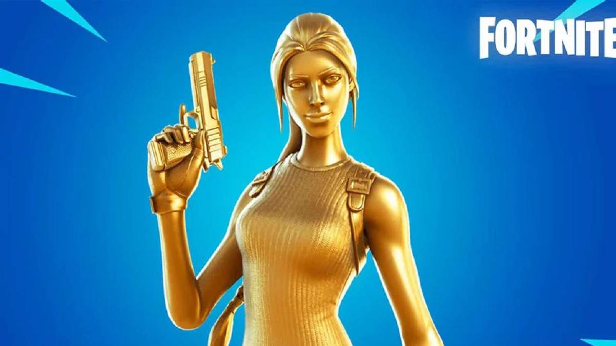 Comment débloquer Le skin Lara Croft Gold (version dorée) - Fortnite Epic