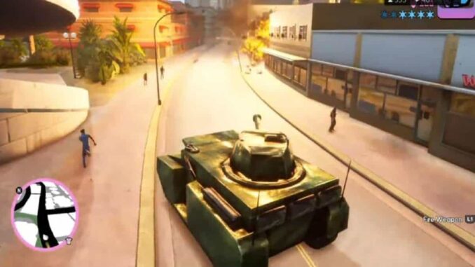 Obtenir Rhino Tank tôt dans GTA 3 GTA Trilogy Edition - GTA code Triche