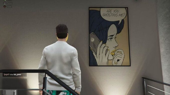Un joueur GTA Online obtient une version réelle d'une œuvre d'art comme cadeau d'anniversaire