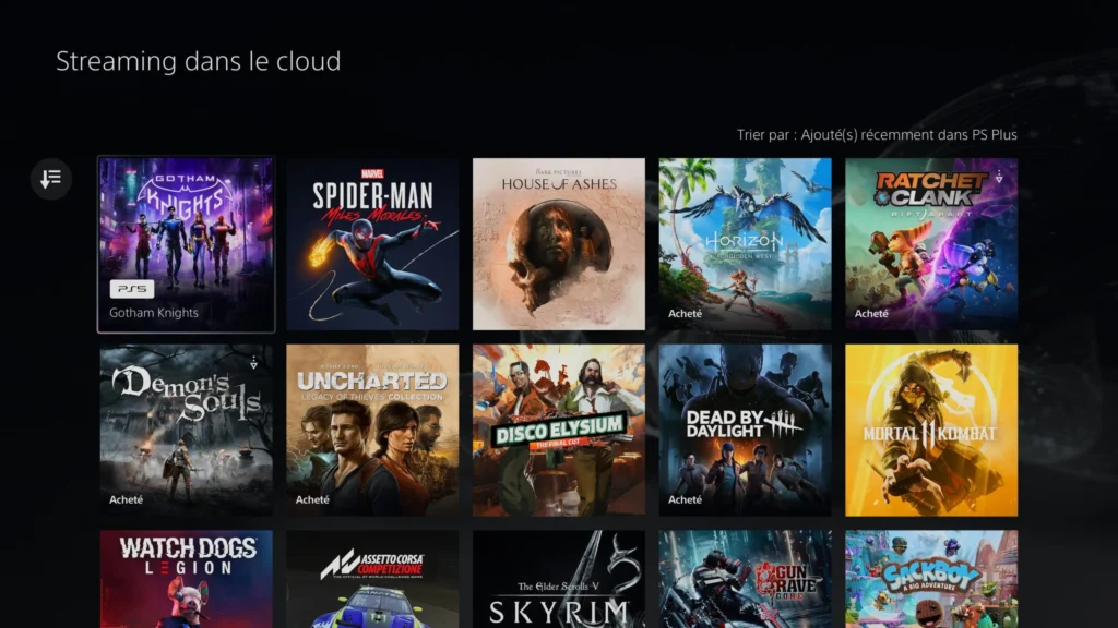 Le streaming dans le cloud des jeux PS5 enfin dispo dans PlayStation Plus Premium